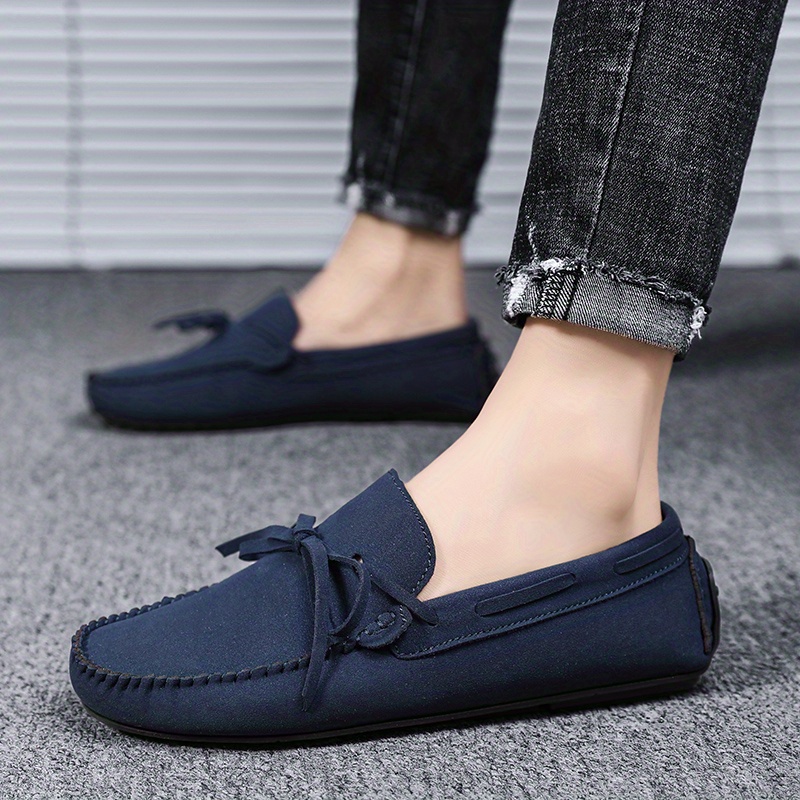 mens moccasins slippers mens house shoes mens indoor outdoor slip on shoes details 14