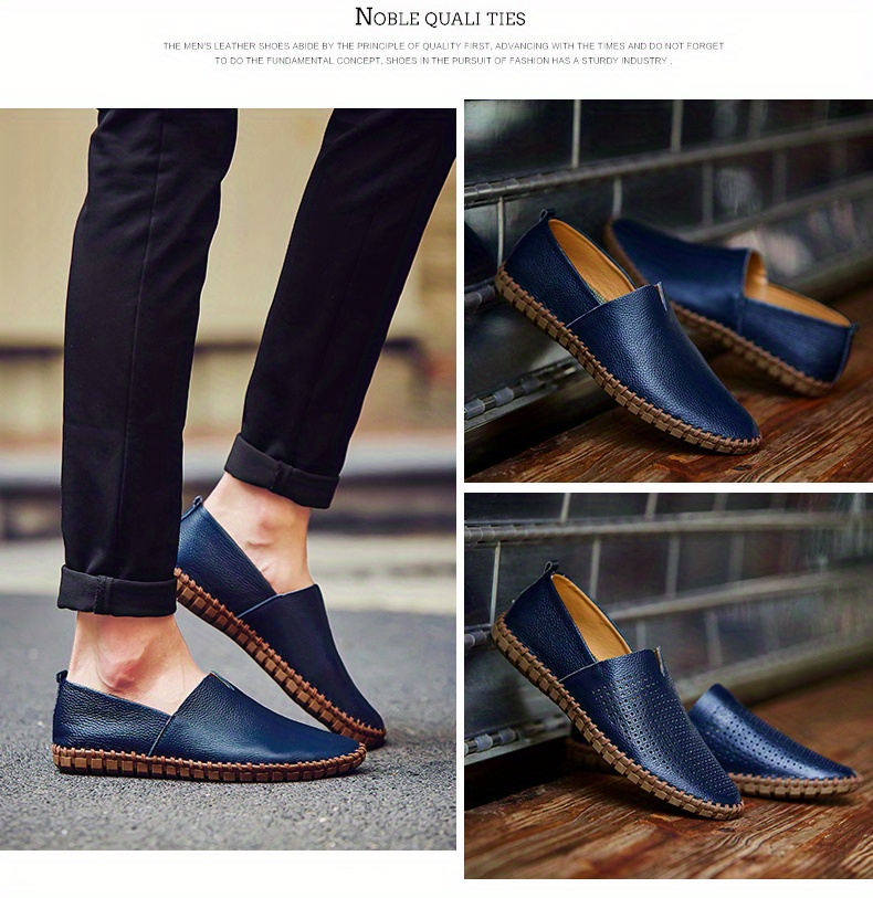 loafer shoes, mens loafer shoes superfine fiber leather comfy non slip slip on shoes mens shoes spring and summer details 9